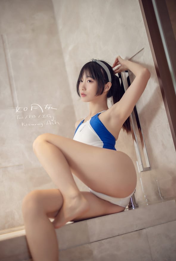 如月灰 –NO.16 蓝白竞泳[40P/159MB]