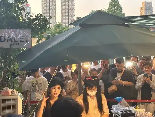 狗头萝莉又被粉丝举报,因摊位缺证暂停营业!-4 狗头萝莉又被粉丝举报,因摊位缺证暂停营业!