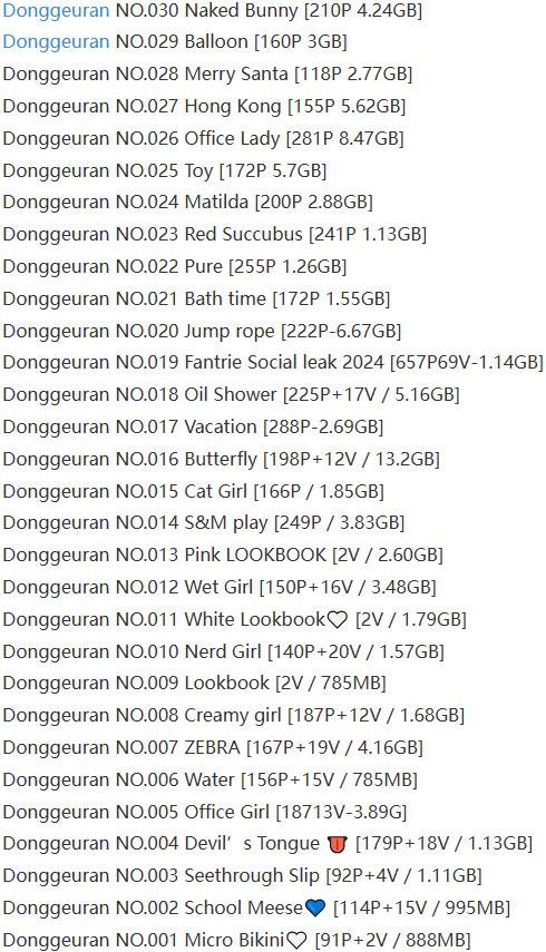 Donggeura – 写真图片合集【持续更新中】 Donggeura – 写真图片合集【持续更新中】