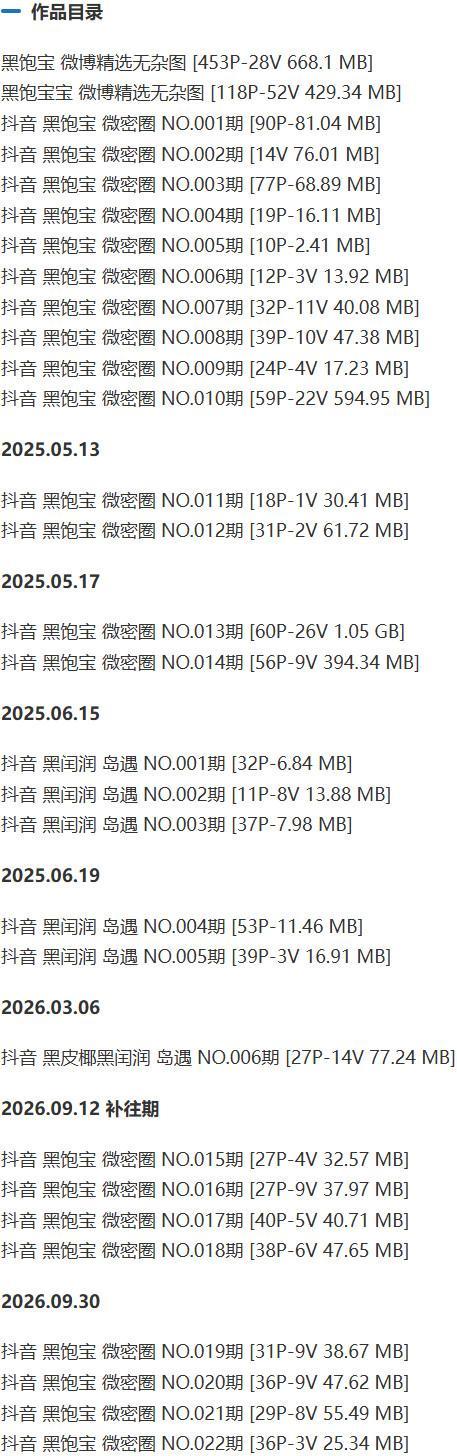 黑饱宝 – 微密圈写真&视频合集【持续更新中】-1 黑饱宝 – 微密圈写真&视频合集【持续更新中】